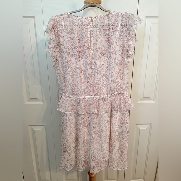 EUC Ted Baker Evelyna Printed Texture Mini Dress Size 1 - Picture 13 of 16